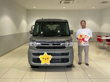 スペーシアご納車させていただきました！！